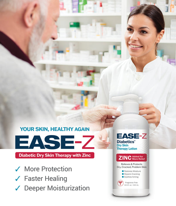 EASE-Z  Diabetics’ Dry Skin  Therapy Lotion